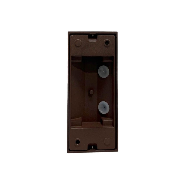 TURIN 2xGU10 IP54 Rust Red Wall Lamp