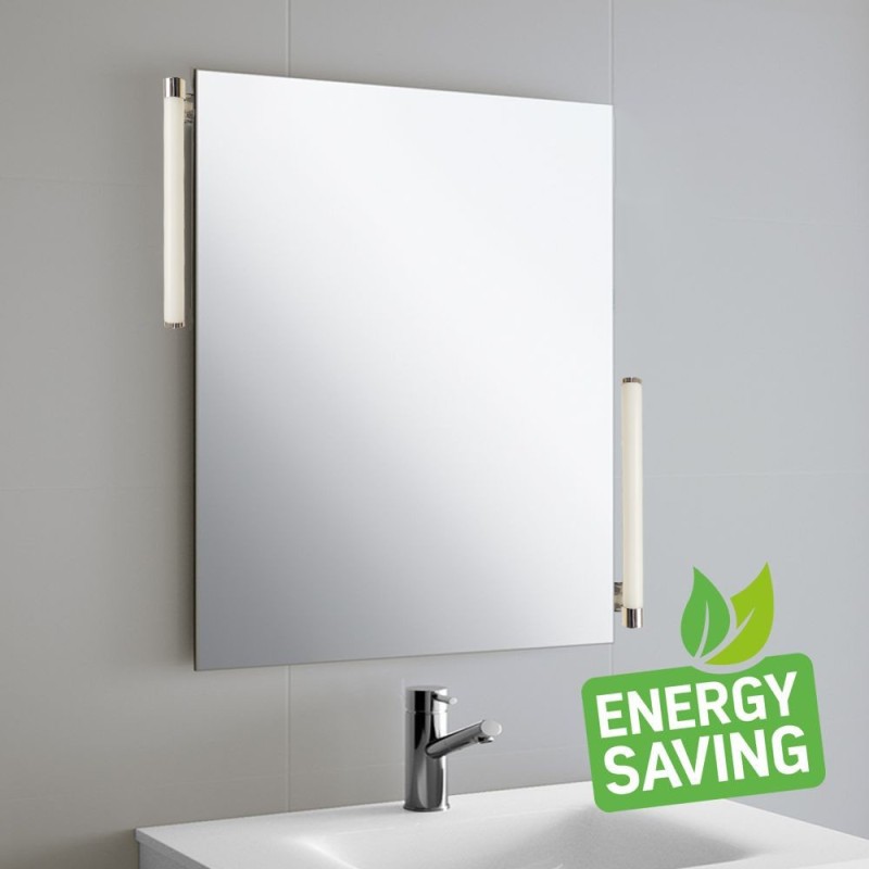 Applique LED cromato 6W per specchi e contenitori IP44