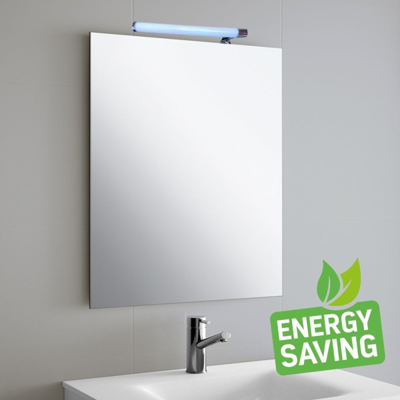 Applique LED cromato 6W per specchi e contenitori IP44