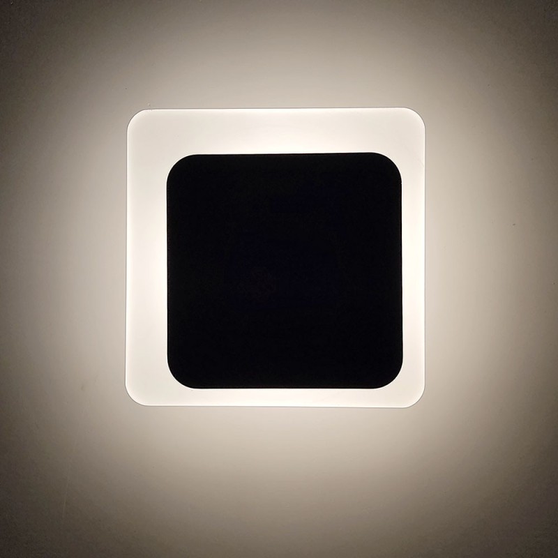 Aplique de pared LED QUART 12W Blanco