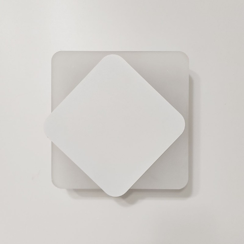 Applique LED QUART bianca 12W