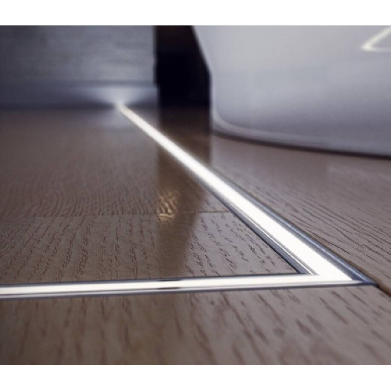 Perfil de Aluminio Modelo SUELO - 2 Metros Premium LED - 3