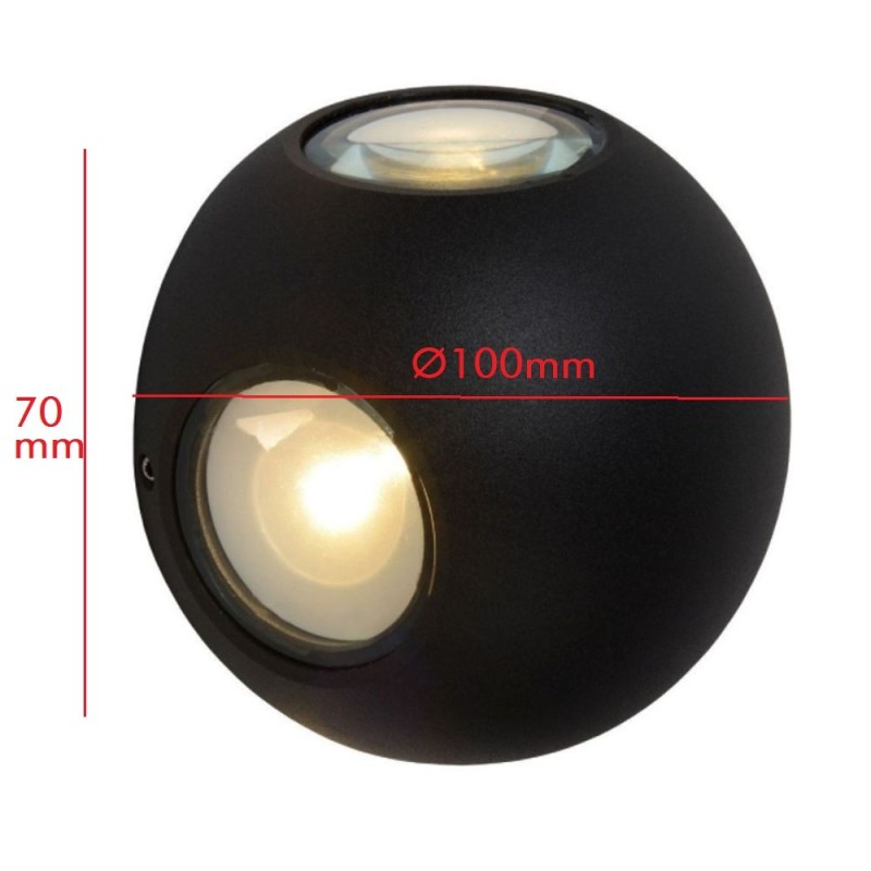 Applique LED WALL 12W IP65