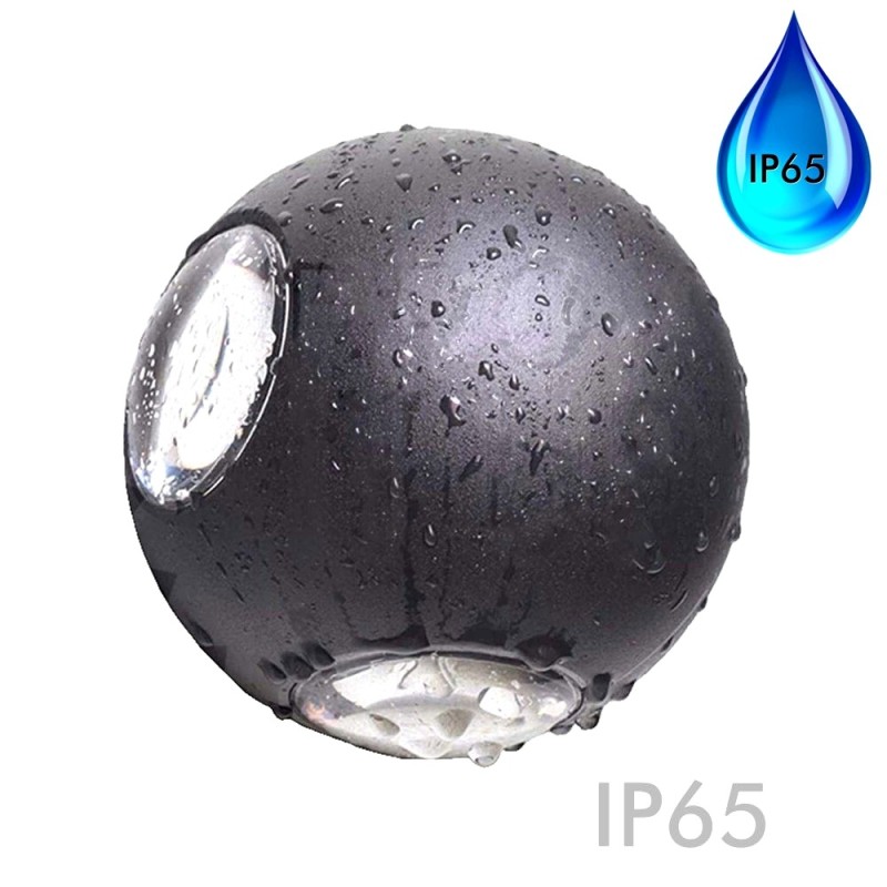 Aplique de pared LED WALL 12W IP65