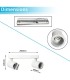 Aplique de techo blanco para 2 focos GU10