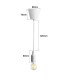 Suspension NORDIC BASIC E27 blanc