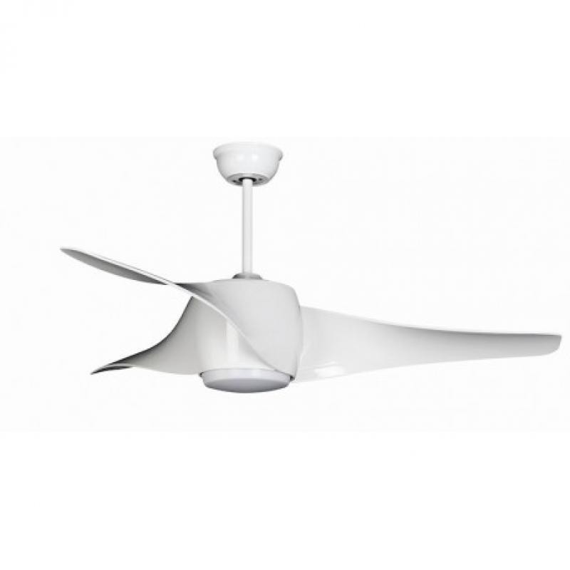 Ventilatore LED da soffitto FANTON bianco 18W