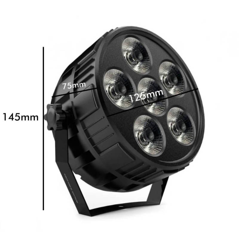Foco LED AUDIBAX Montana 36W mini RGBW IP20 + Mando
