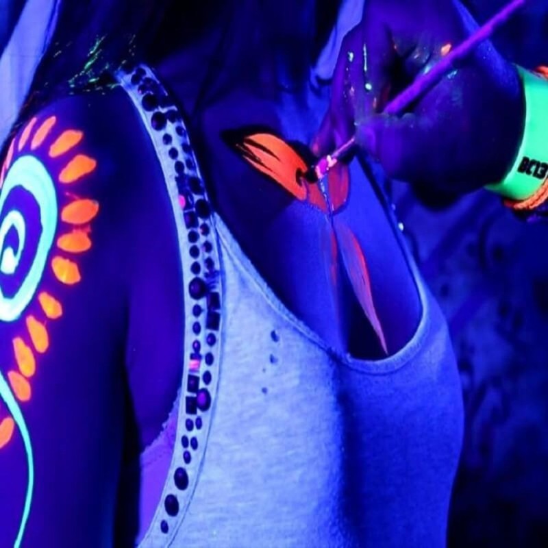 Spot linéaire LED UV Ultraviolet 36W lumière noire IP20