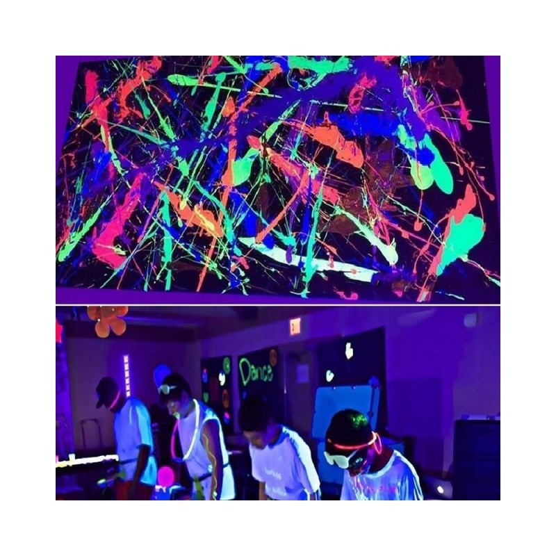 Bañador de pared LED UV ultravioleta 36W luz negra IP20