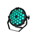 Proiettore LED per spettacoli 300W RGBW DMX IP20