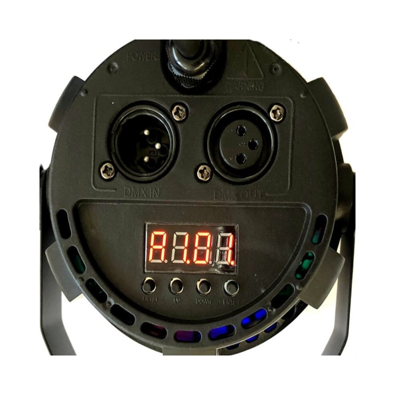 Mini projecteur LED pour spectacles 36W RGBW DMX IP20