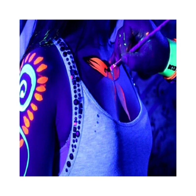 Foco proyector LED Audibax MONTANA 28W DMX ultravioleta luz negra IP20