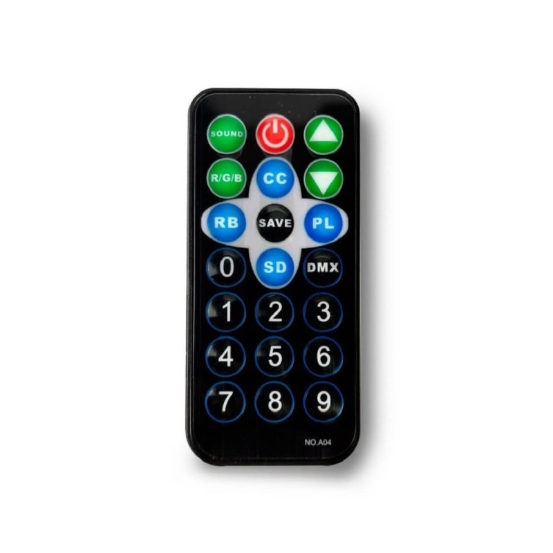 Foco proyector LED Audibax MONTANA 28W DMX ultravioleta luz negra IP20