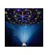 Luz bola de discoteca LED 18W RGB DMX