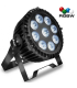 Foco proyector LED para espectáculos 90W RGBW DMX IP65
