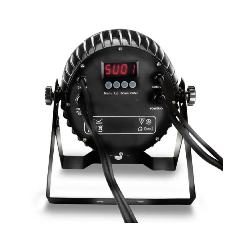 Foco proyector LED para espectáculos 90W RGBW DMX IP65