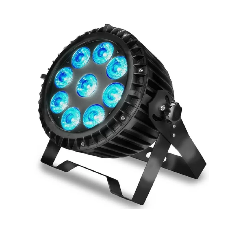 Foco proyector LED para espectáculos 90W RGBW DMX IP65