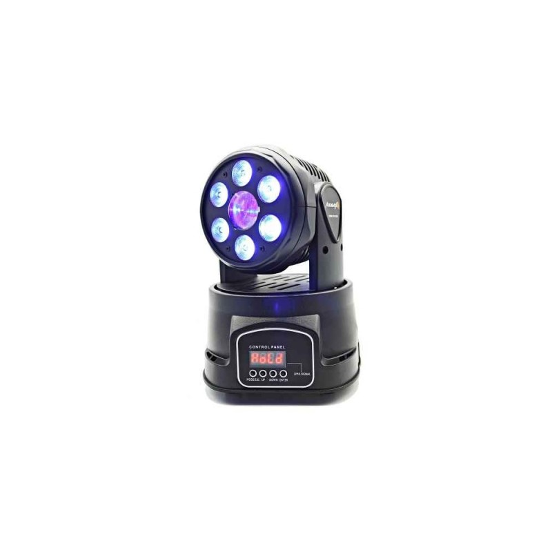 Cabeza móvil LED wash AUDIBAX IOWA 70W RGBW móvil disco DMX IP20