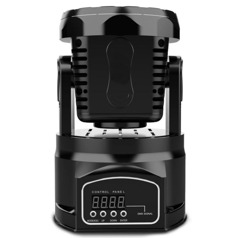 Testa mobile LED wash AUDIBAX IOWA 70W RGBW discoteca DMX IP20