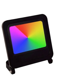 Foco proyector LED exterior RGB+CCT 30W Smart WIFI TUYA IP65