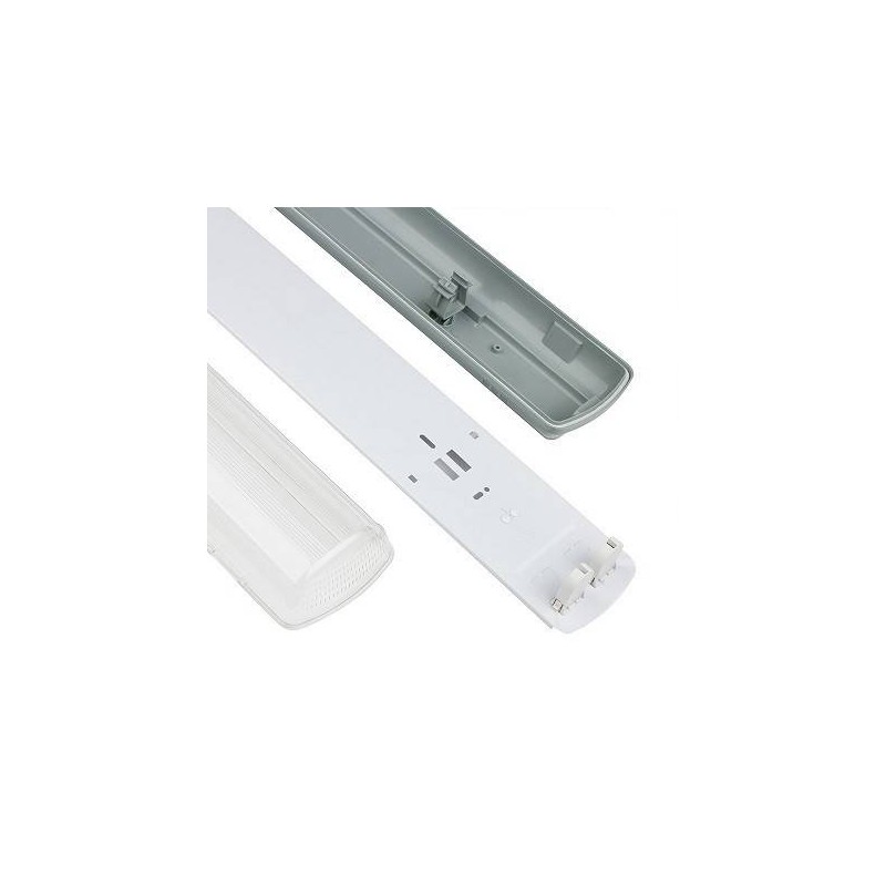 Pantalla para dos tubos 60cm IP65