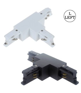 Unión en T de carril TRIFASICO IZQUIERDA Premium LED - 1
