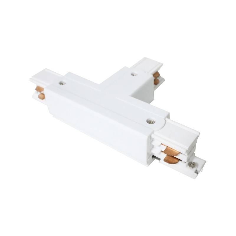 Unión en T de carril TRIFASICO IZQUIERDA Premium LED - 3