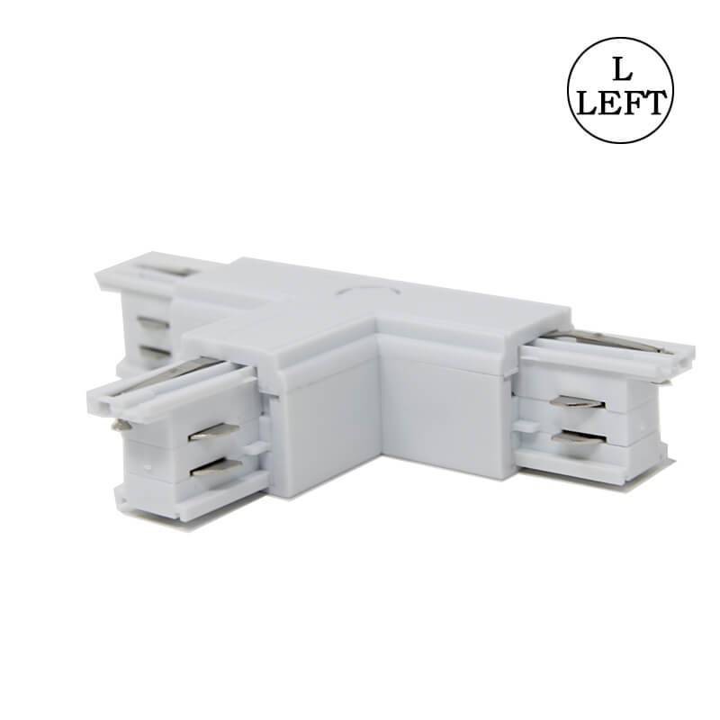 Unión en T de carril TRIFASICO IZQUIERDA Premium LED - 4