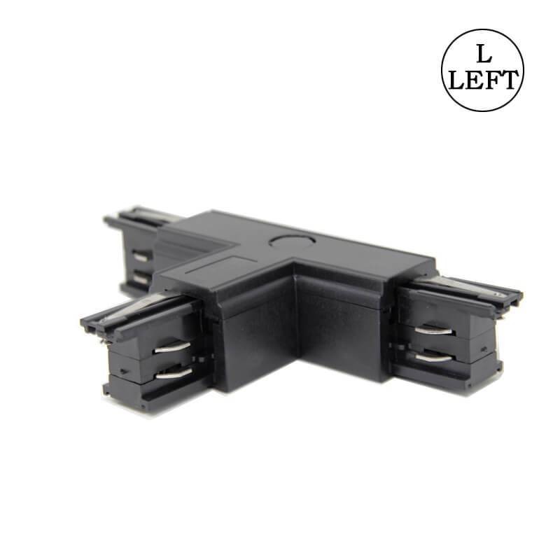 Unión en T de carril TRIFASICO IZQUIERDA Premium LED - 5