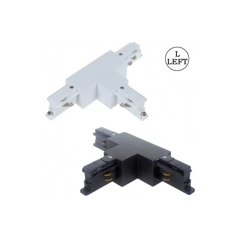 Unión en T de carril TRIFASICO IZQUIERDA Premium LED - 7