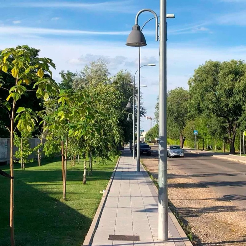 Bombilla lámpara LED para farola 45W E27 chip Bridgelux 6000Lm