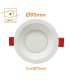 Downlight LED 8W 1200Lm CCT selezionabile chip OSRAM UGR19