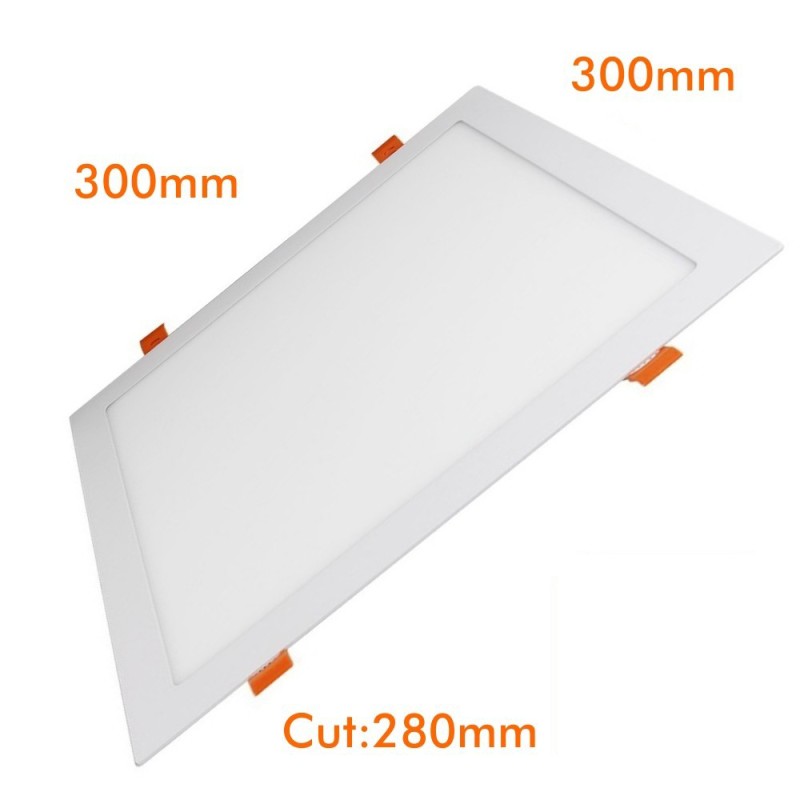 Downlight LED cuadrado 30W CCT seleccionable chip OSRAM 3000Lm