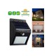 Applique LED solare 4W sensore di presenza PIR 300Lm