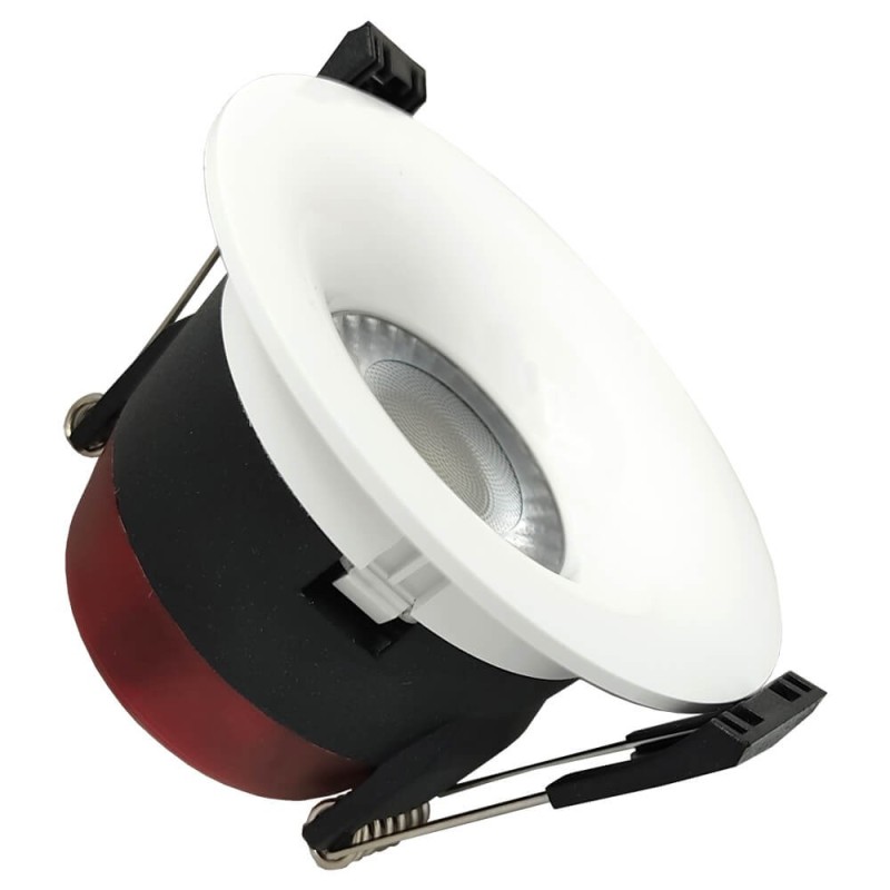 Spot encastrable LED 8W Dimmable 4CCT sélectionnable IP65 pour salles de bains et cuisines
