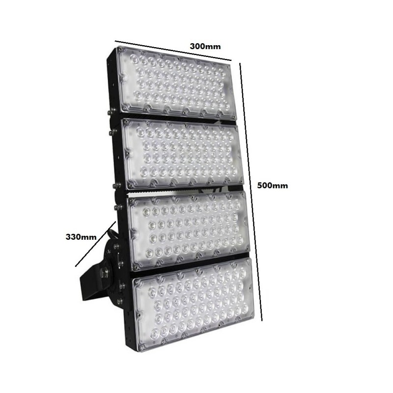 480W MATRIX LED Floodlight Bridgelux chip XITANIUM DRIVER 76800Lm