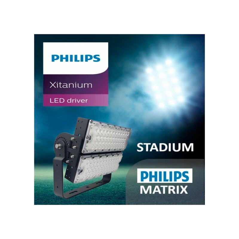 960W MATRIX LED Floodlight Bridgelux chip XITANIUM driver 153600Lm