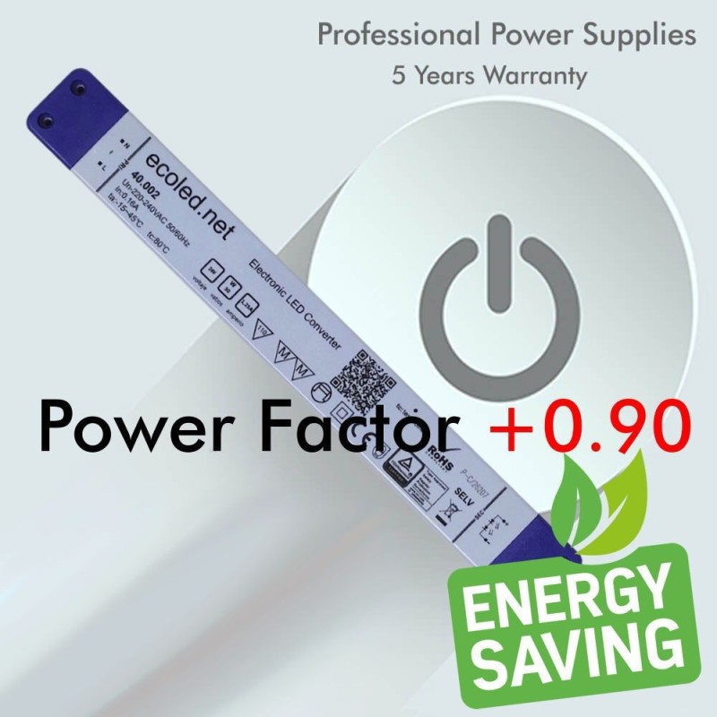 Luminaria lineal LED colgante LOLA Stone 50cm