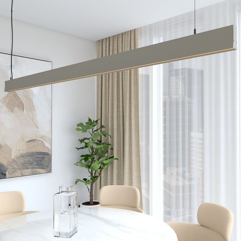 LOLA Stone Pendant LED Linear Light 150cm