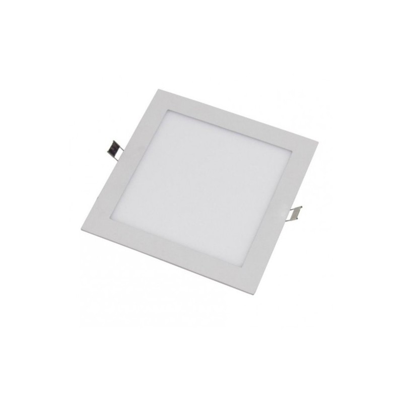 Downlight LED carré slim 6W 117x117mm 600Lm IP20