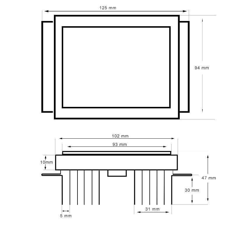 Módulo Optico LED 40W BRIDGELUX para Farola