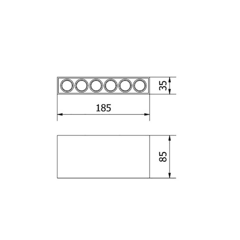 Plafoniera LED ARTEMIDA 15W Bianco