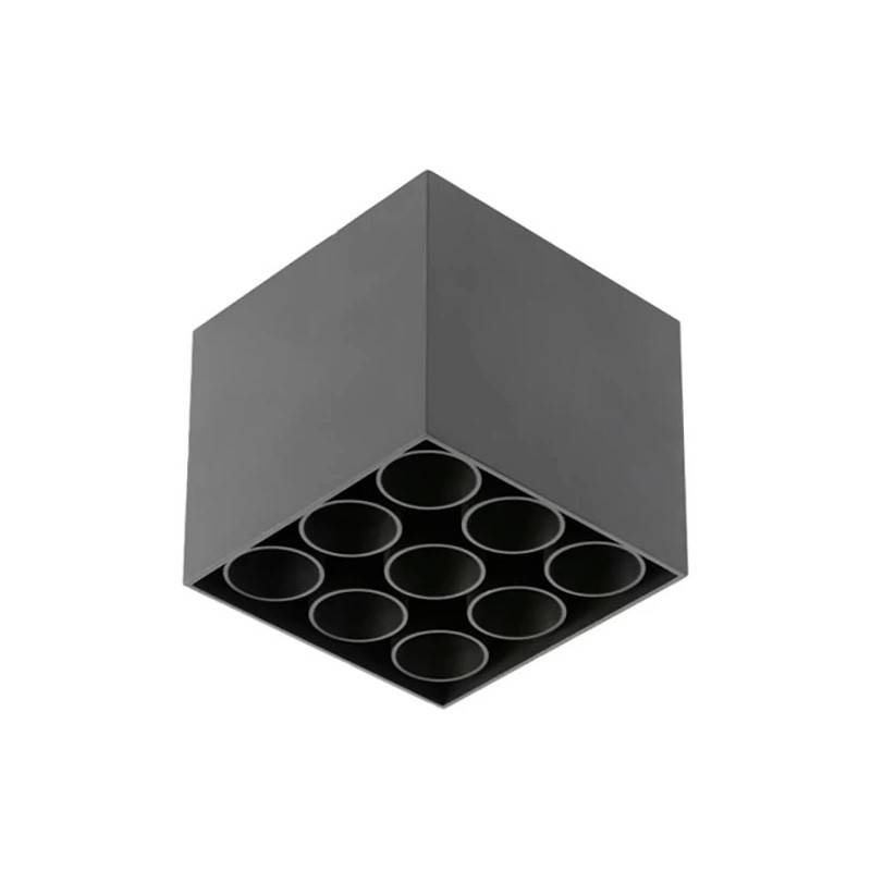 Aplique de techo LED ARTEMIDA 20W Negro 1920Lm