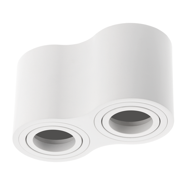 Plafonnier AVEIRO DUO rond blanc