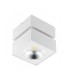 Aplique LED BIANCO 8W CCT cuadrado blanco