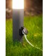 Borne lumineuse CORTA 40 E27 pour chemins avec prise