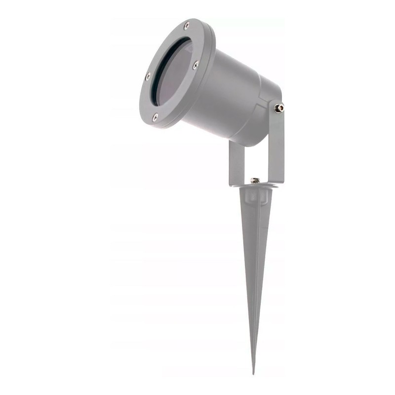 Spot de jardin avec piquet pour ampoules GU10 gris