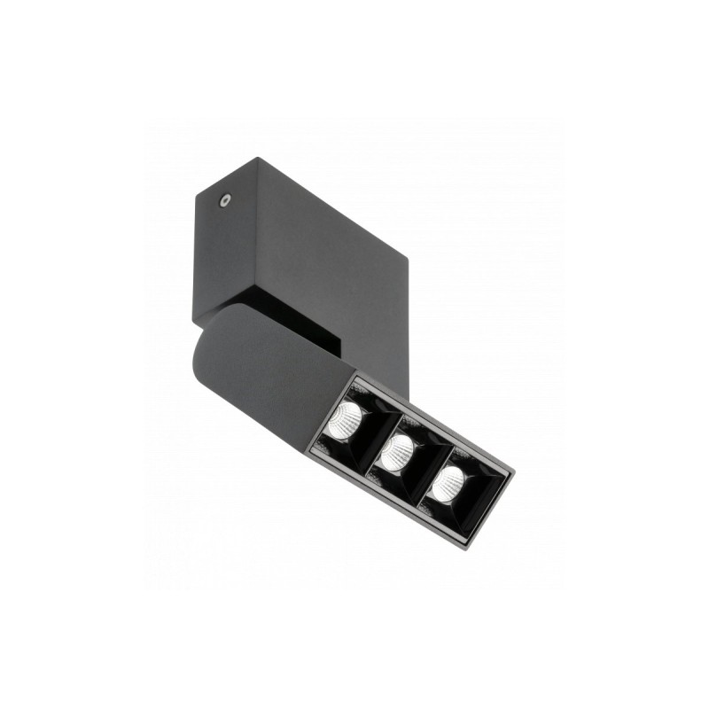 Foco de techo lineal LED SIERRA 8W Negro
