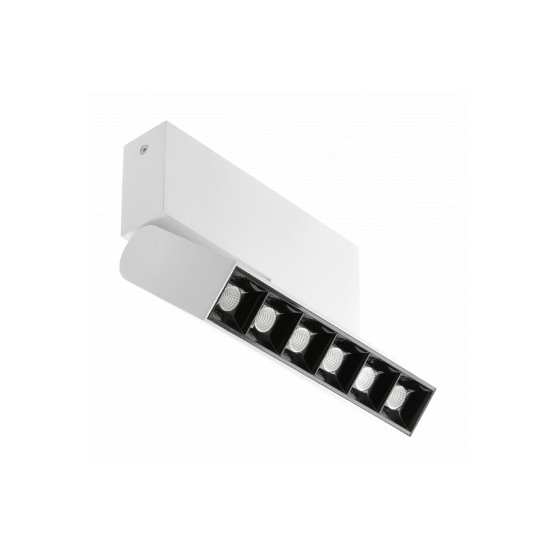 Spot de plafond linéaire LED SIERRA ajustable 18W Blanc